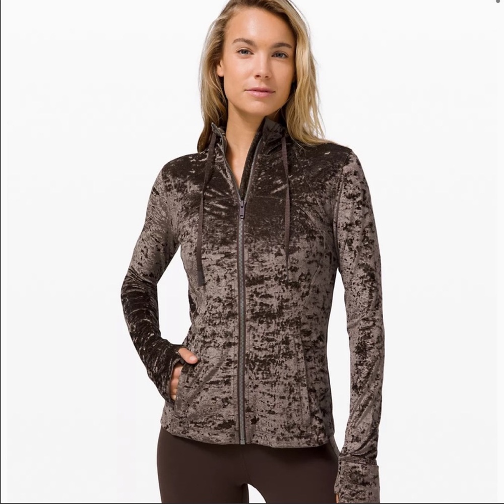 Lululemon Hooded Define Jacket- Crushed Velvet